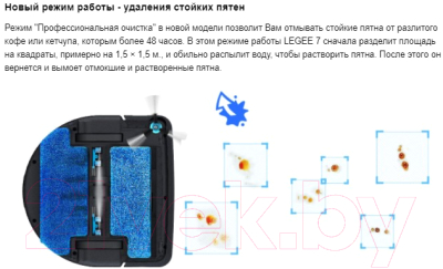 Робот-пылесос Hobot Legee 7- фото4