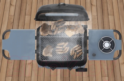 Газовый гриль Sahara X150 2 Burner BBQ / X150EW-BK- фото2