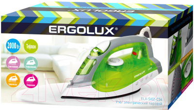 Утюг Ergolux ELX-SI02-C34- фото2