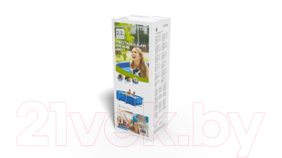 Каркасный бассейн Intex Rectangular Frame / 58983/28270- фото7