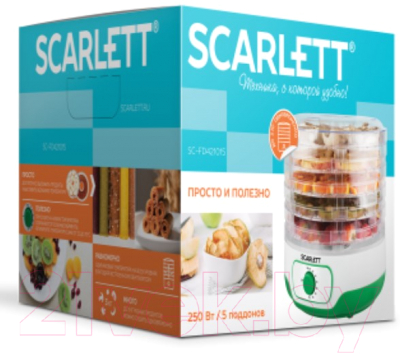 Сушилка для овощей и фруктов Scarlett SC-FD421015- фото10