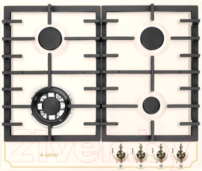 Газовая варочная панель GEFEST ПВГ 1214-01 К55- фото