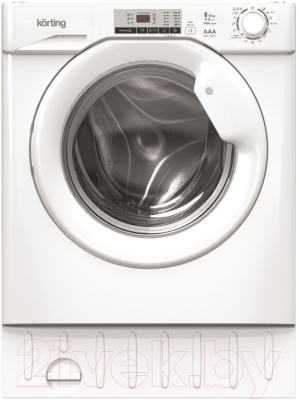 Стирально-сушильная машина встраиваемая Korting KWDI 1485 W- фото