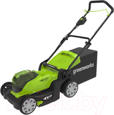 Газонокосилка электрическая Greenworks G24X2LM41 24V 41см / 2512607