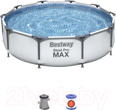 Каркасный бассейн Bestway Steel Pro Max 56408- фото2