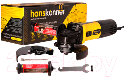 Угловая шлифовальная машина Hanskonner HAG13125TE- фото10