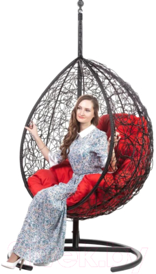 Кресло подвесное BiGarden Tropica Black- фото2