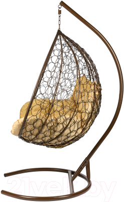Кресло подвесное BiGarden Gemini Brown- фото3