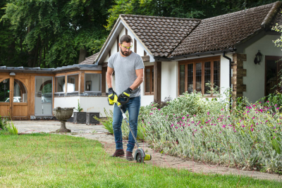 Триммер аккумуляторный Ryobi RY18EGA-0 / 5133004891- фото6