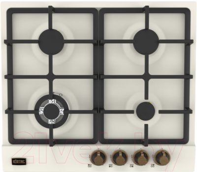 Газовая варочная панель Korting HG 661 CTB- фото