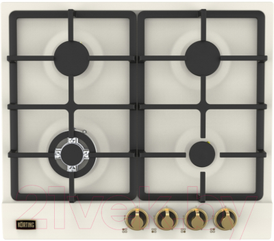 Газовая варочная панель Korting HG 661 CTGB- фото