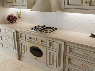 Газовая варочная панель Korting HG 661 CTGB- фото5