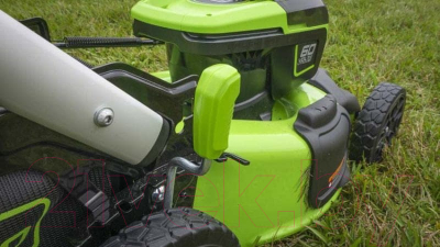 Газонокосилка электрическая Greenworks GD60LM51SP- фото2