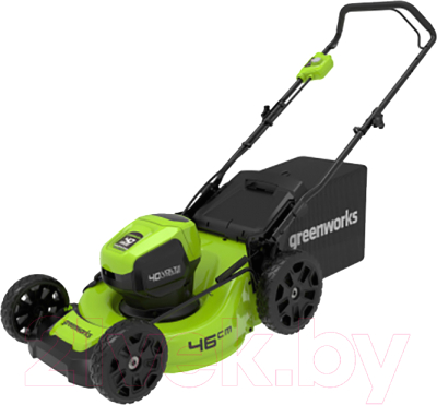 Газонокосилка электрическая Greenworks GD40LM46HP- фото