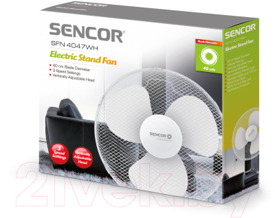 Вентилятор Sencor SFN 4047WH- фото7