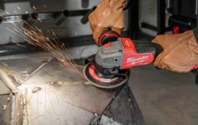 Угловая шлифовальная машина Milwaukee M18 ONEFSAG125XPDB-0 / 4933478434- фото3