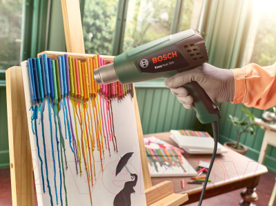 Строительный фен Bosch EasyHeat 500- фото4