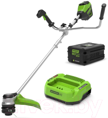 Триммер аккумуляторный Greenworks GD60BCB- фото2