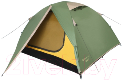 Палатка BTrace Vang 3 / T0480 (зеленый/бежевый)- фото