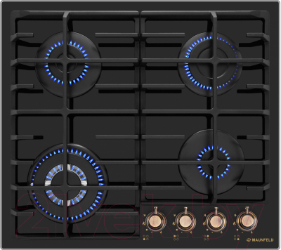 Газовая варочная панель Maunfeld EGHG.64.63CB.R/G- фото