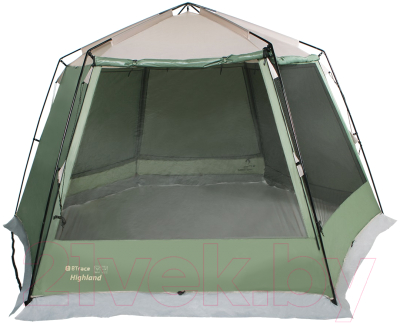 Туристический шатер BTrace Highland / T0256 (зеленый)- фото2