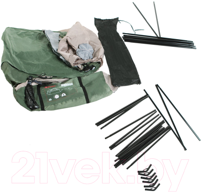 Туристический шатер BTrace Highland / T0256 (зеленый)- фото3