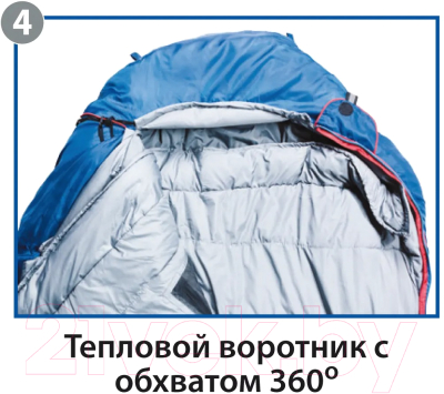 Спальный мешок BTrace Bless L Size / S0578 - фото8