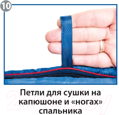 Спальный мешок BTrace Zero L Size / S0581- фото6