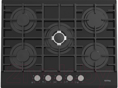 Газовая варочная панель Korting HGG 7835 CTN- фото