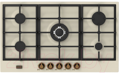 Газовая варочная панель Korting HG 961 CTB- фото