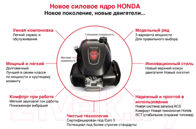 Газонокосилка бензиновая Honda HRG466C1SKEP- фото2