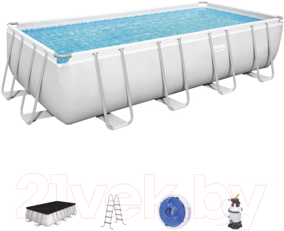 Каркасный бассейн Bestway Power Steel 56671- фото3