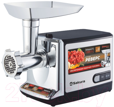 Мясорубка электрическая Sakura SA-6419BK- фото