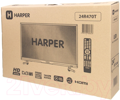 Телевизор Harper 24R470T- фото6