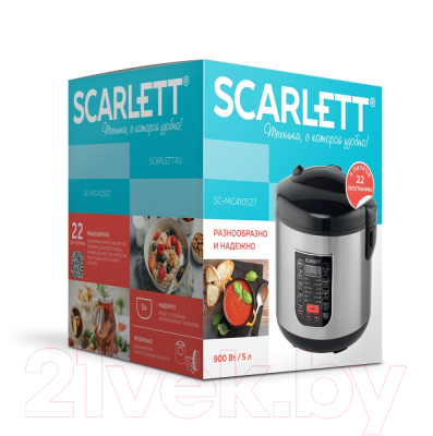 Мультиварка Scarlett SC-MC410S27 (черный)- фото7