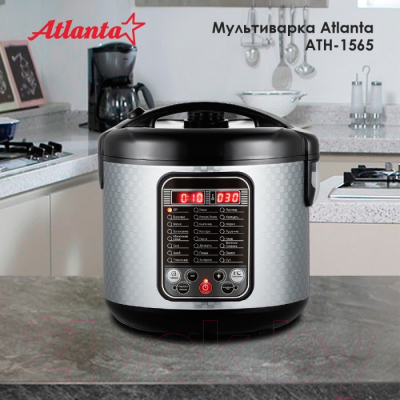 Мультиварка Atlanta ATH-1565 (черный)- фото6