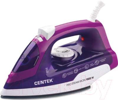 Утюг Centek CT-2348 (фиолетовый)- фото