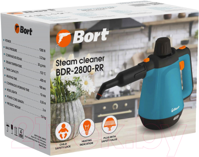 Пароочиститель Bort BDR-2800-RR (93410969)- фото10