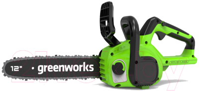 Электропила цепная Greenworks GD24CS30 бесщеточная 24V 30см / 2007007UA- фото