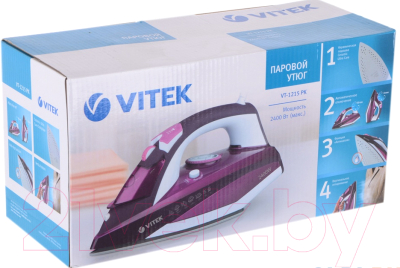 Утюг Vitek VT-1215 PK- фото4