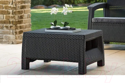 Кофейный столик садовый Keter Corfu Table / 241945- фото4