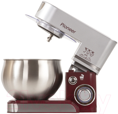 Миксер стационарный Pioneer MX322 (Wine Maroon)- фото3