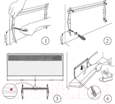 Конвектор Beha PV 20 Wi-fi / 810425- фото4