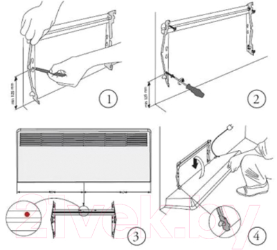 Конвектор Beha LV 12 Wi-fi / 810623- фото9