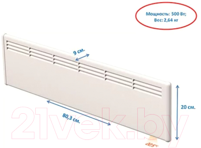 Конвектор Beha LV 5 Wi-fi / 810620- фото3