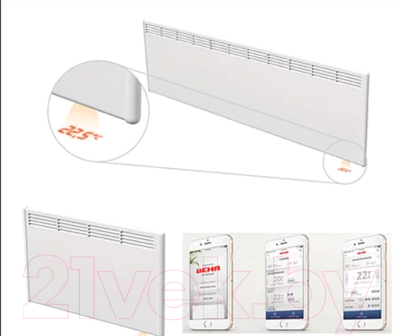 Конвектор Beha PV 8 Wi-fi / 810421- фото3
