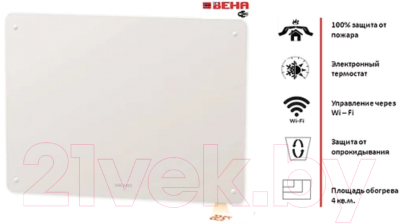 Конвектор Beha PGV 4 Wi-fi / 810400- фото2