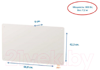 Конвектор Beha PGV 8 Wi-Fi / 810800- фото4