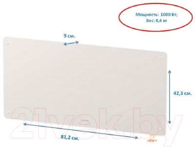 Конвектор Beha PGV 10 Wi-Fi / 810100- фото5