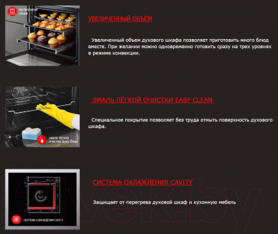 Электрический духовой шкаф Exiteq EXO-402- фото3